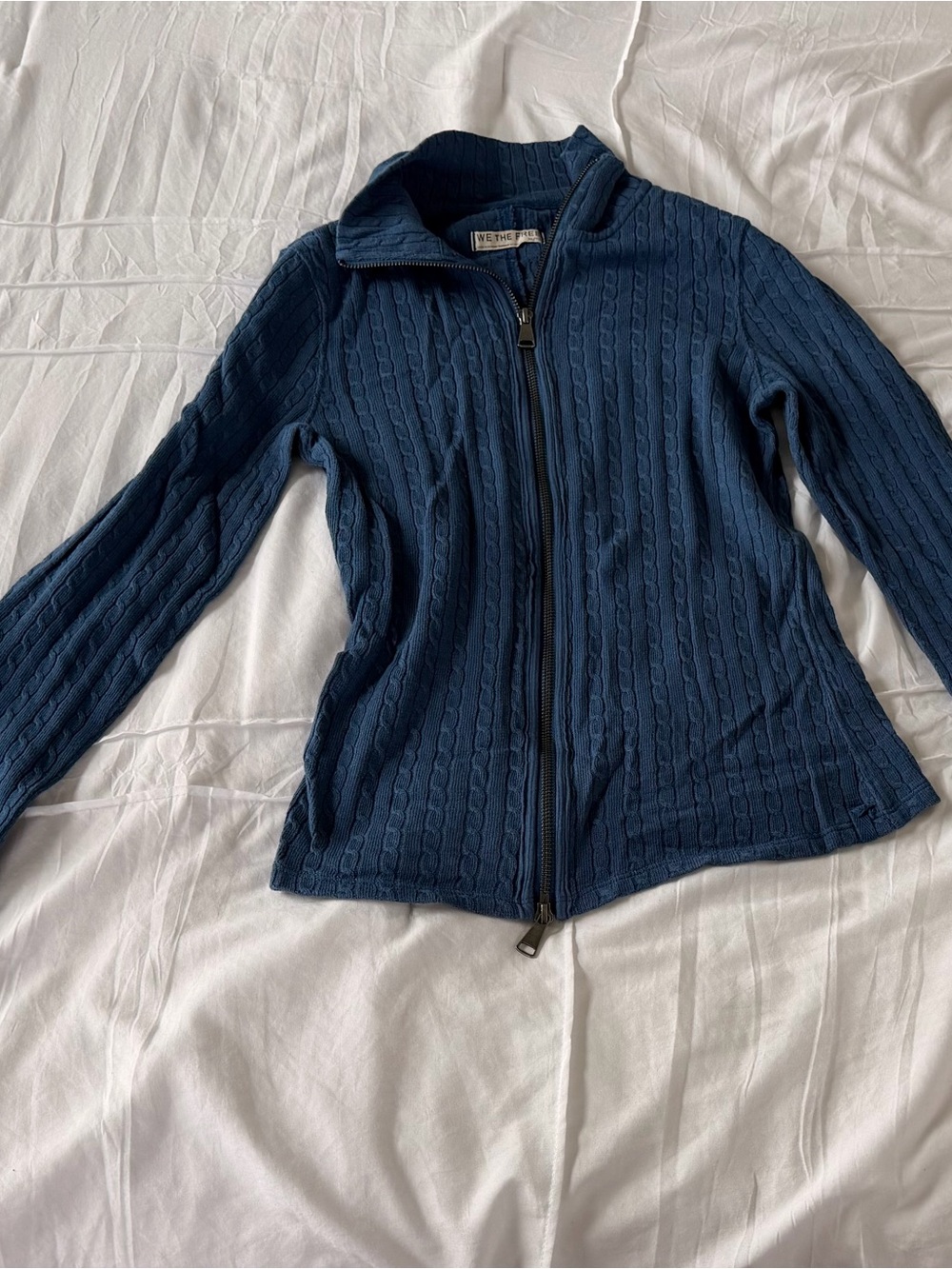 BNWOT We the Free | Free People Girl Brunch Zip Up